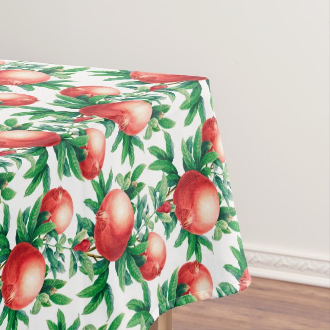 Toalha De Mesa Padrão do Pomegranate Fruta (Posição Original)