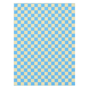 Toalha De Mesa Padrão do quadro de verificação estético retro