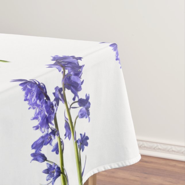 Toalha De Mesa Padrão do Tecido Bluebell. (Posição Original)