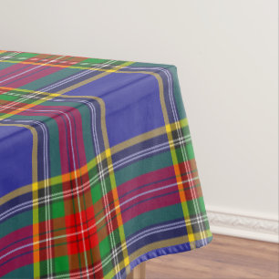 Toalha De Mesa Padrão escocês da Xadrez MacBeth Tartan