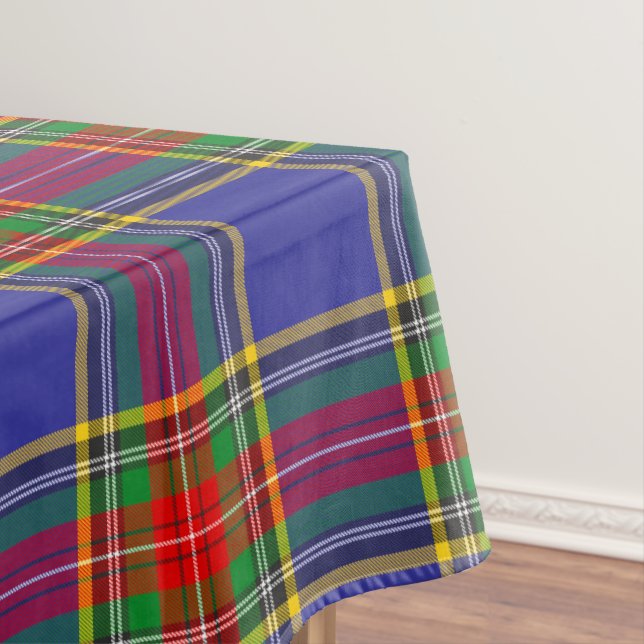 Toalha De Mesa Padrão escocês da Xadrez MacBeth Tartan (Posição Original)