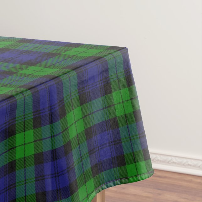 Toalha De Mesa Padrão Escocês da Xadrez Tartan Black Watch (Posição Original)