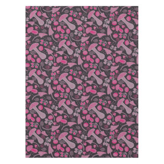 Toalha De Mesa Padrão Exclusivo em rosa/ queda