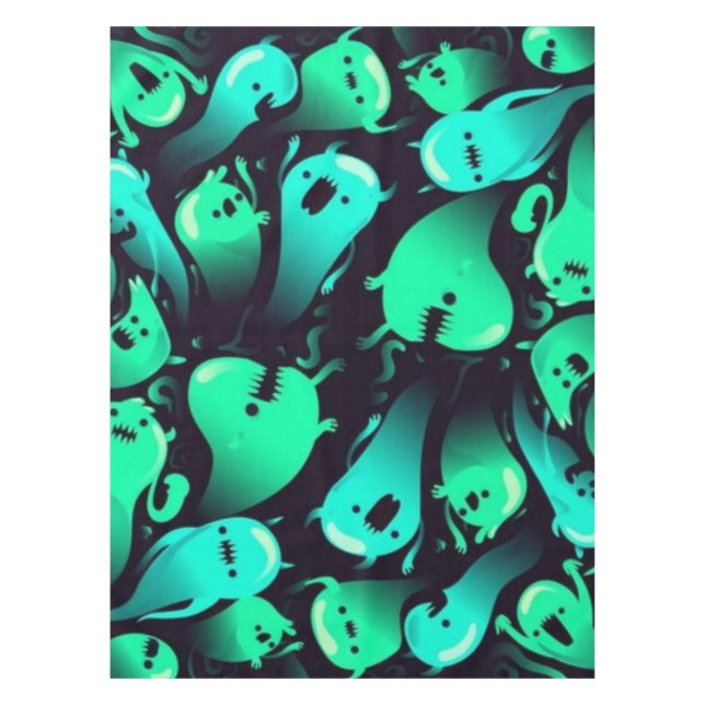 Toalha De Mesa padrão fantasma (Frente)