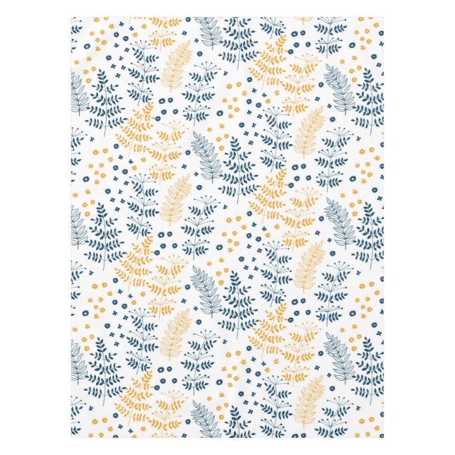 Toalha De Mesa Padrão floral (Frente)