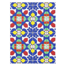 Padrão Floral Geométrico Colorido Inspirador