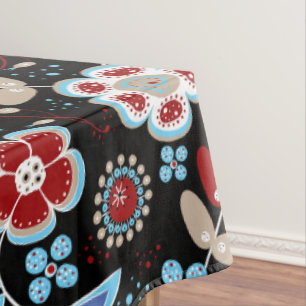 Toalha De Mesa Padrão Floral Povo Ousado