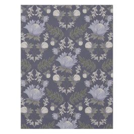 Toalha De Mesa Padrão floral roxo escuro simétrico