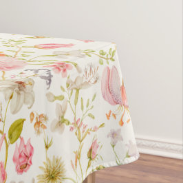 Toalha De Mesa Padrão Floral Vintage