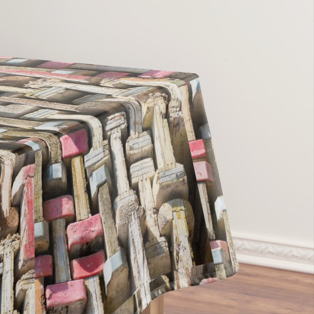 Toalha De Mesa Padrão geométrico (Posição Original)