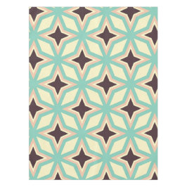 Toalha De Mesa Padrão geométrico com forma de estrela escura alte