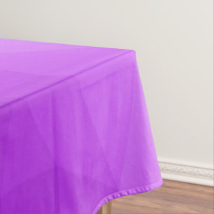 Toalha De Mesa Padrão geométrico de gradiente de lavanda roxa