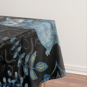 Toalha De Mesa Padrão intricado de flores e paisley