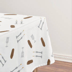 Toalha De Mesa Padrão judaico Sabbat