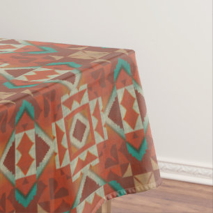 Toalha De Mesa Padrão Mosaico Trendy Native American Tribe