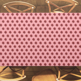 Toalha De Mesa Padrão sem costura da rosa vermelha na Tablecloth