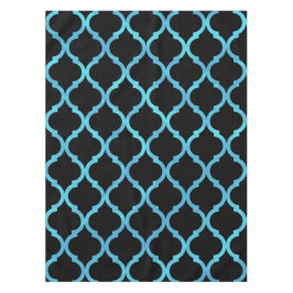 Toalha De Mesa Padrão Simples Elegante Azul-marroquino |