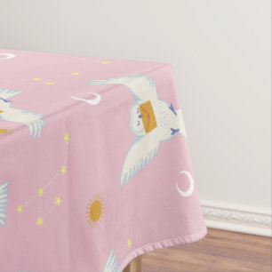 Toalha De Mesa Padrão Solstício Rosa Hedwig