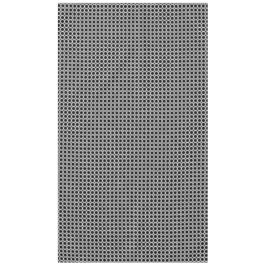 Toalha De Mesa Padrão Urbano Preto e Branco Moderno