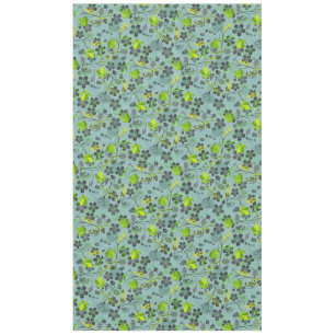 Toalha De Mesa Padrão vegetal A03.b Lgreen BG