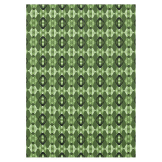 Toalha De Mesa Padrão verde geométrico moderno