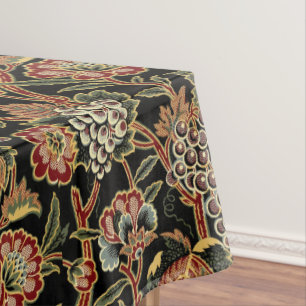 Toalha De Mesa Padrão Vintage Era Vitoriana da Flores