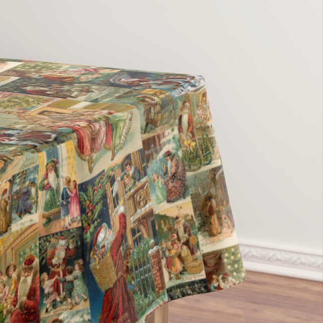 Toalha De Mesa Padre Vitoriano Natal com Crianças Coletivas (Posição Original)