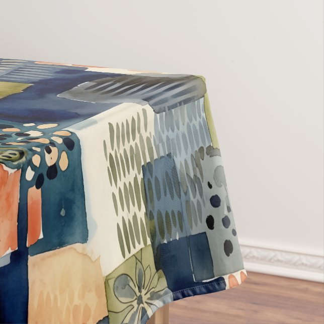 Toalha De Mesa padrões abstrato sqare (Posição Original)