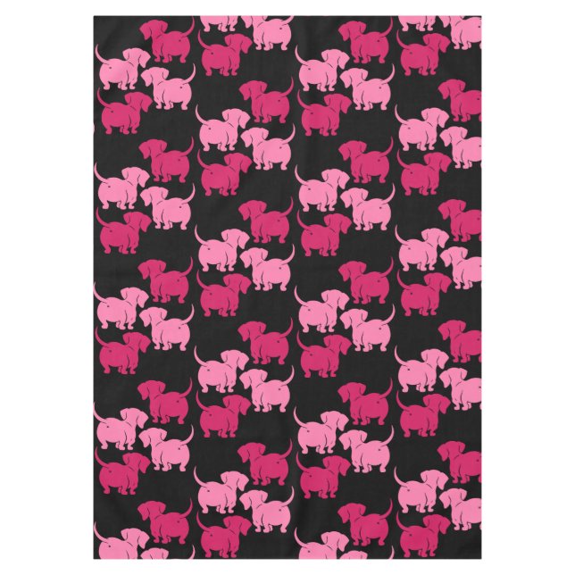 Toalha De Mesa Padrões de Cachorro Alemães (Frente)