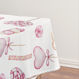 Toalha De Mesa Padrões de coração doce