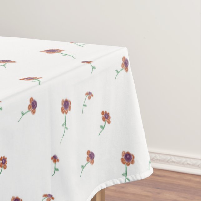Toalha De Mesa Padrões Florais Tablecloth (Posição Original)
