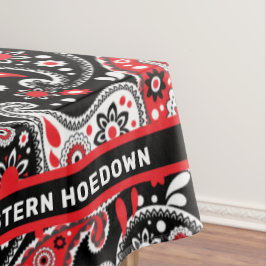 Toalha De Mesa País Oeste Hoedown Wild West Paisley