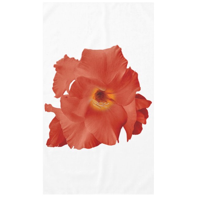 Toalha De Mesa Palavra de Tablecloth Lily Red Yellow (Frente)