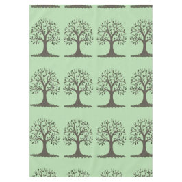 Toalha De Mesa 🌳 Pale Green Tree of Life Tablecloth