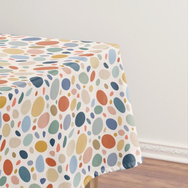 Toalha De Mesa Paleta Pebble (Posição Original)