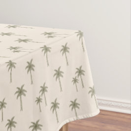 Toalha De Mesa Palmeiras Boho Casa de Campo Costeira Boêmia