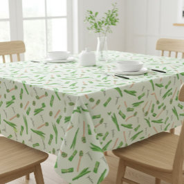 Toalha De Mesa Pandan Leaf Pattern Tablecloth | Tropical Kitchen 