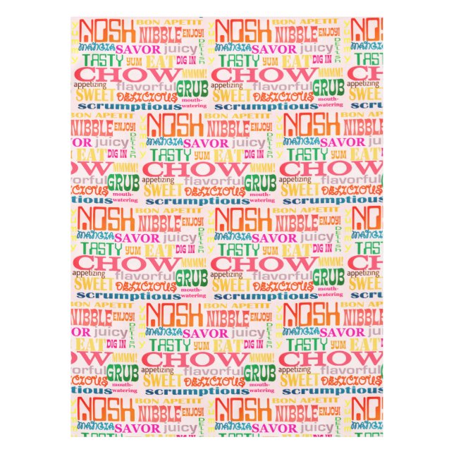 TOALHA DE MESA PANO DE MESA DO POP ART (Frente)