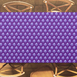 Toalha De Mesa Pansy Flor Roxo Padrão Sem Costura em Tablecloth