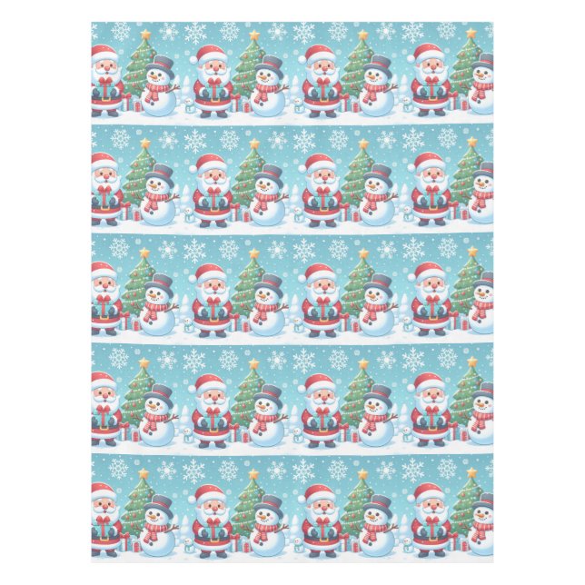 Toalha De Mesa Papai Noel (Frente)