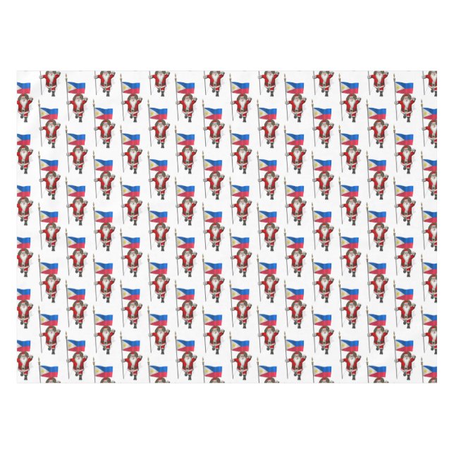 Toalha De Mesa Papai Noel, Alferes Das Filipinas (Frente (Horizontal))