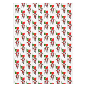 Toalha De Mesa Papai Noel com Alferes de Portugal