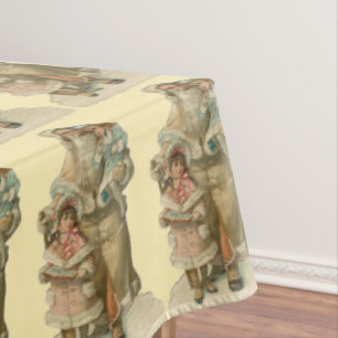 Toalha De Mesa Papai Noel Vintage