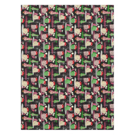 Toalha De Mesa Papais noeis de Natal - Caracóis Atômicos - Modern