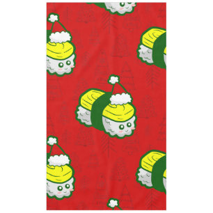 Toalha De Mesa papais noeis de sushi de brinde de tamago de natal