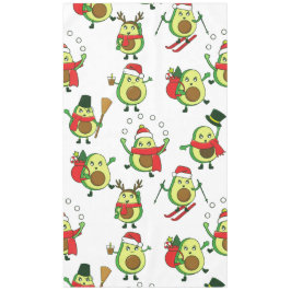 Toalha De Mesa papais noeis festivos de abacate de natal feio