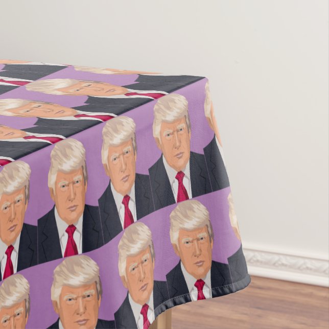 TOALHA DE MESA PAPEL DE ANIVERSÁRIO DE TRUMP (Posição Original)