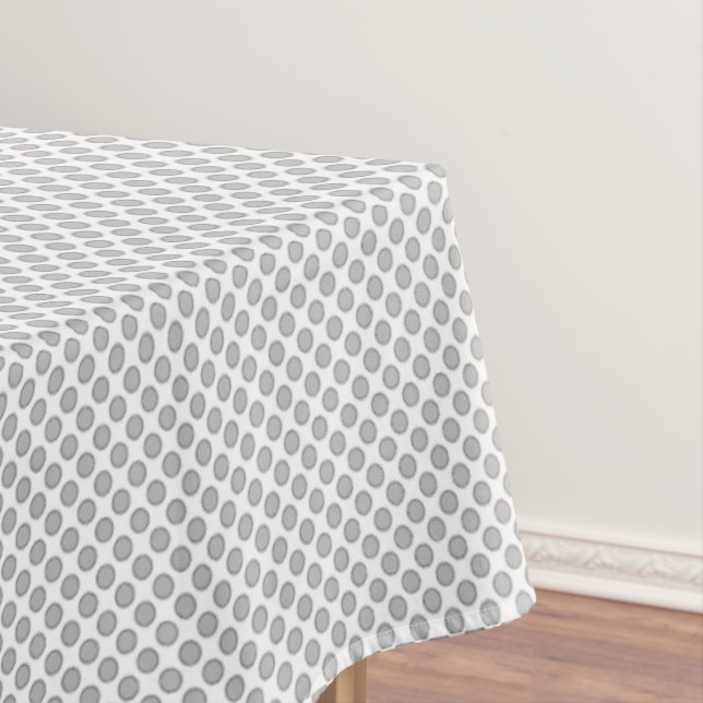 Toalha De Mesa Papel de Presente de Natal Cinza Moderno (Posição Original)