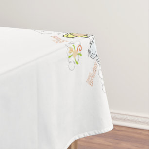 Toalha De Mesa Parabéns Angel Tablecloth