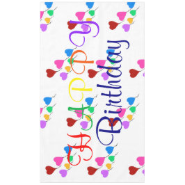 Toalha De Mesa Parabéns do Coração